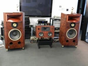 Field Coil Horn Speakers with OTL Amplifiers