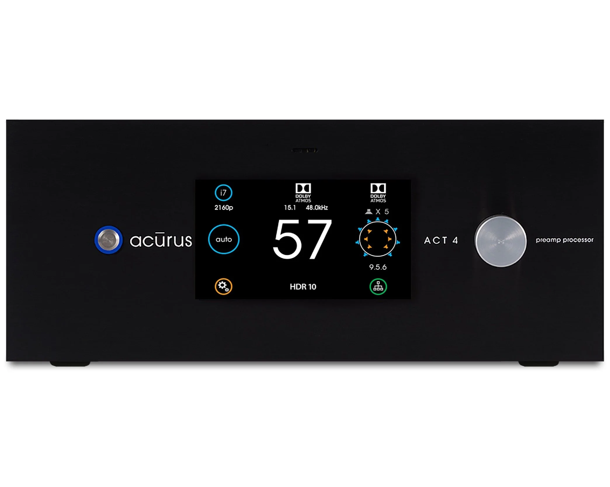 Acurus ACT4 Front Panel