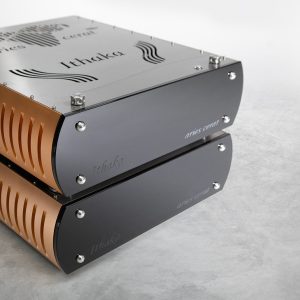 Aries Cerat Ianus Ithaka DAC - flagship R2R ladder converter with 24 AD1865 chips, and powerful TriodeFet.