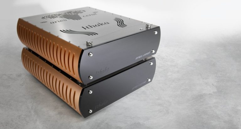 Aries Cerat Ianus Ithaka DAC - flagship R2R ladder converter with 24 AD1865 chips, and powerful TriodeFet.