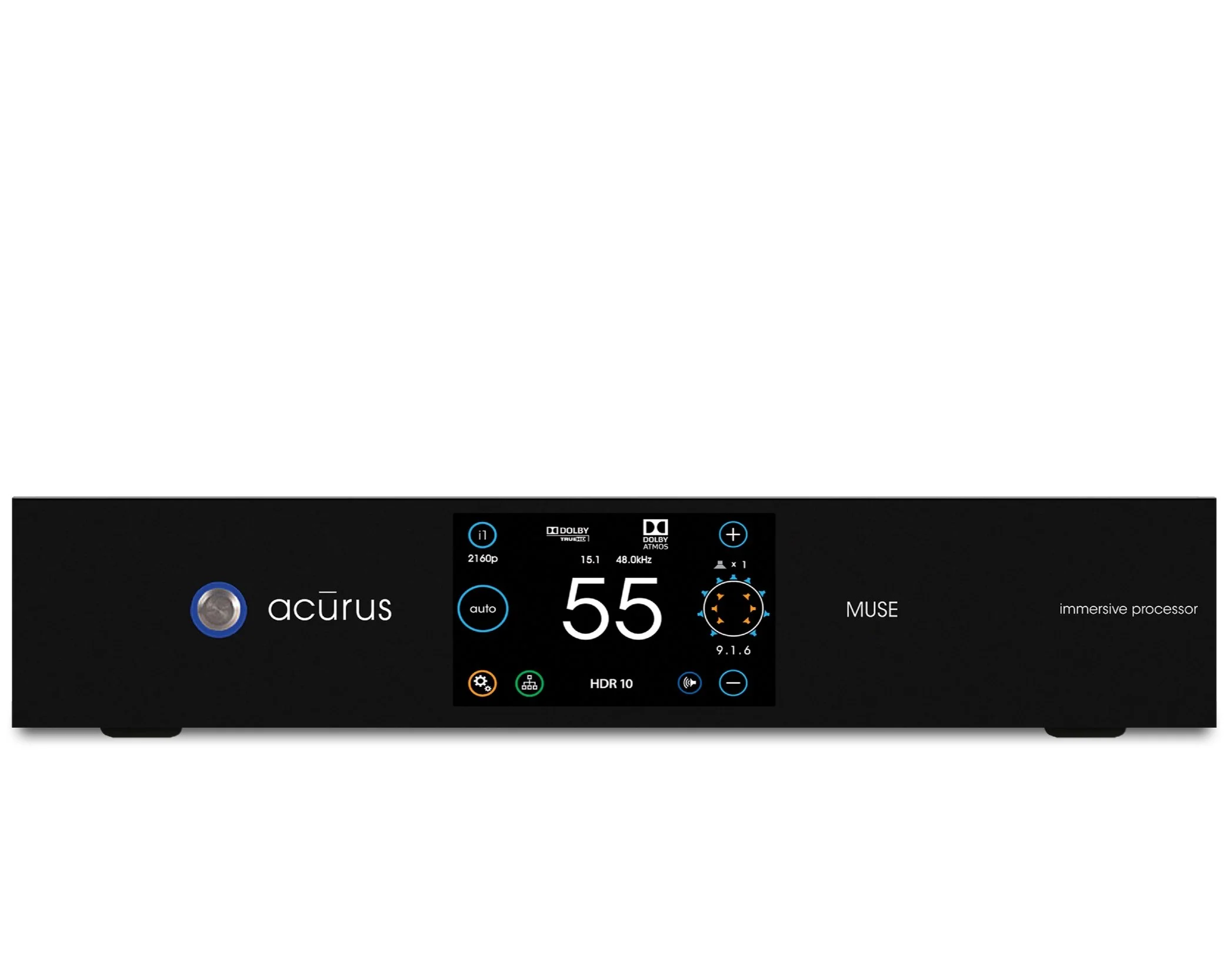 Acurus Muse Front Panel